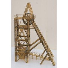 V21 Lattice Pithead & Lift Assembly rrp£210 Unpainted Kit OO Scale 1:76