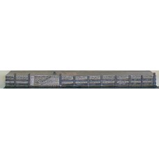 V4set Wharf Wall plus castings (OO scale 1/76th)