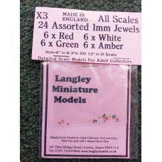 X3 1mm Assorted Jewels 