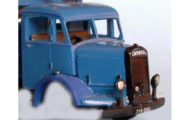 X42 Dennis cab 1950's Unpainted Kit OO Scale 1:76