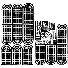 V17a etching for Brick Factory/Warehouse (V17) Unpainted Kit OO Scale 1:76