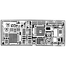 V1a etching for 3 assorted shops (V1) Unpainted Kit OO Scale 1:76