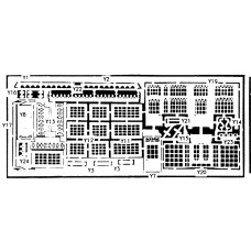 V2a etching for Post Office,Pub & Shop (V2) Unpainted Kit OO Scale 1:76