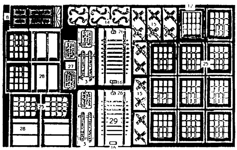 V3a etching for Stone Warehouse (V3) Unpainted Kit OO Scale 1:76