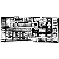 V9a etch for tudor timb'd & Geo House (V9) Unpainted Kit OO Scale 1:76