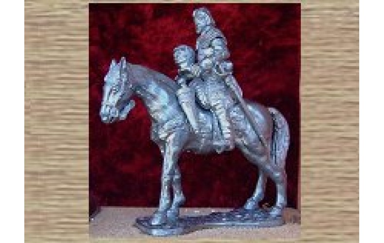 EC5 Mounted Officer of Cuirassiers (54mm scale)