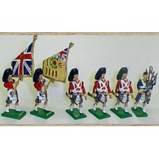 TF72a Seaforth Highlanders Colour Party