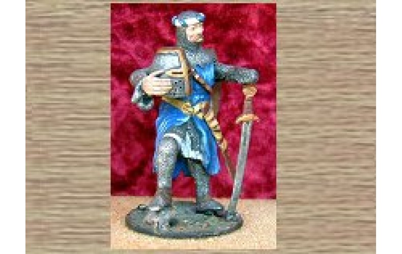 KS1 Standing Knight - Relaxed (54mm scale)