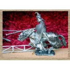 KS17 Jousting Knight (Hound Crested Helm) (54mm scale)