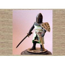 KS3 Foot Knight dressed for Combat (54mm scale)