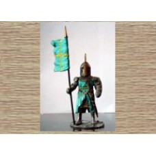 KS5 Foot Knight with Standard (54mm scale)