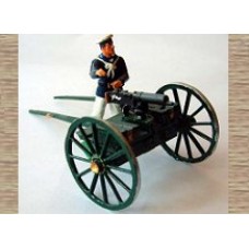 TRN5 RNLP firing figure, machine gun & carriage