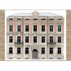 14140 4 storey facade building H  (N Scale 1/160th)