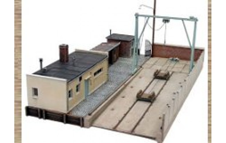 10220 Shipyard/industrial loading complex (OO/HO Scale 1/87th)
