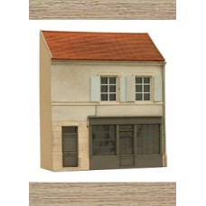 14142 German sytle shop facade L  (N Scale 1/160th)