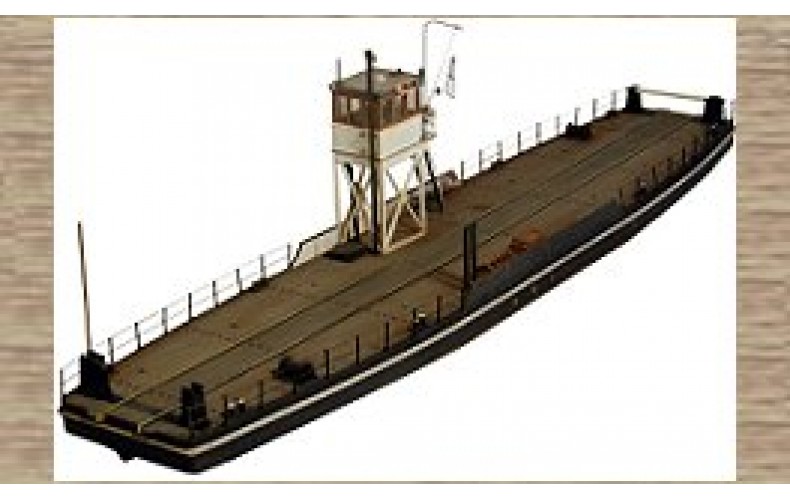 50121 Large Road/Rail Transport Ferry (OO/HO Scale 1/87th)