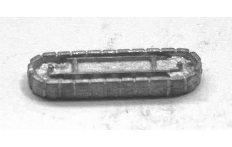 23mm Caterpillar track pair (e25)