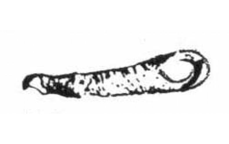 xa29 Motorcyle Fig Left Arm gauntlet (54mm Scale)