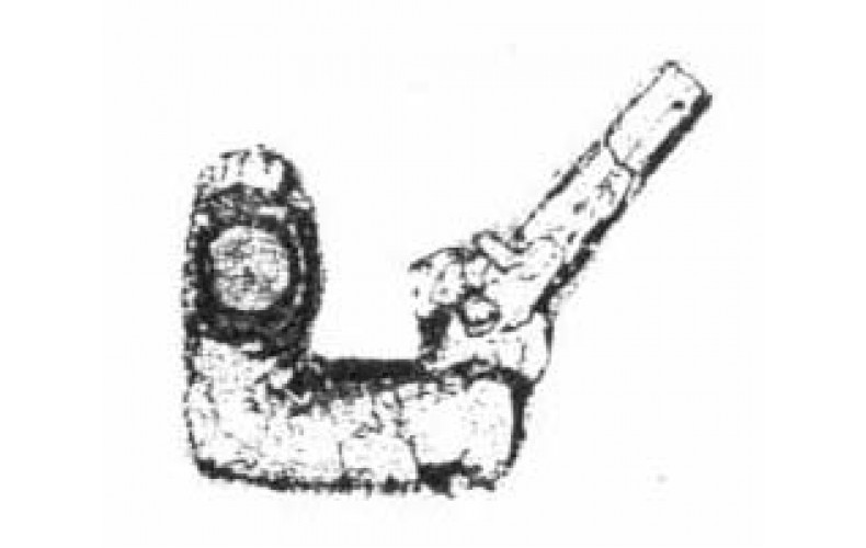 xa76 Pistol right arm (musket) (54mm Scale)